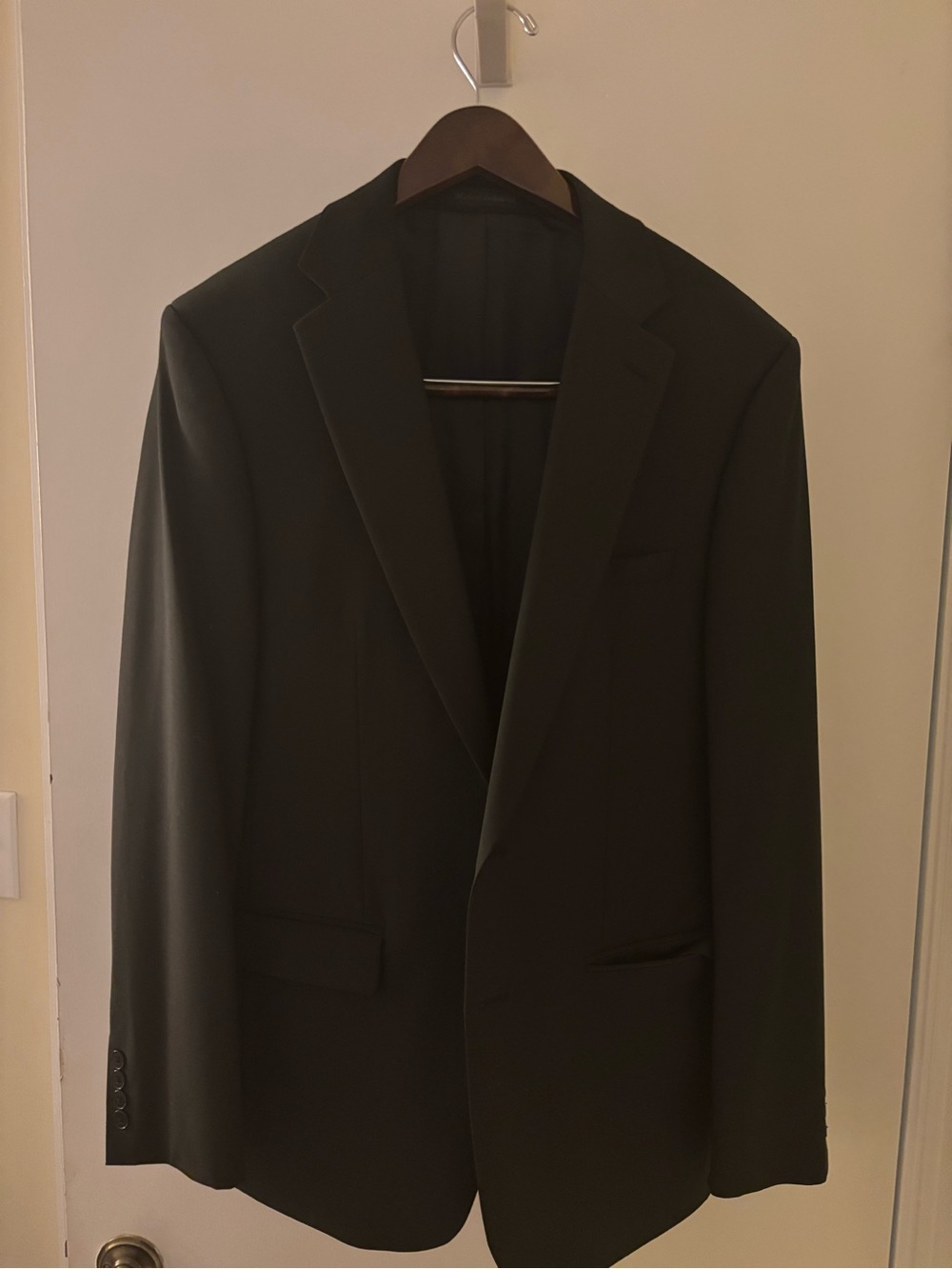 Calvin Klein Black Suit Jacket - Modern Tailored Blazer